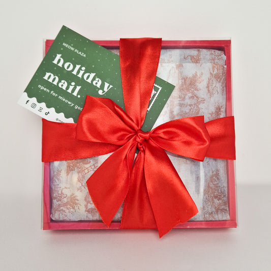 Christmas biscuit gift box